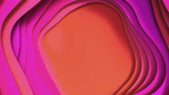 Abstract Colorful Background with Multiple Layers of Wave Surface with Different Gradients. Copy