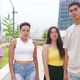 Slow motion group young muliethnic people friends posing - VideoHive Item for Sale