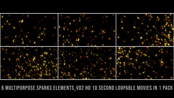 Multipurpose Sparks Element Pack V02