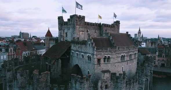 Aerial View Of The Ghent Center