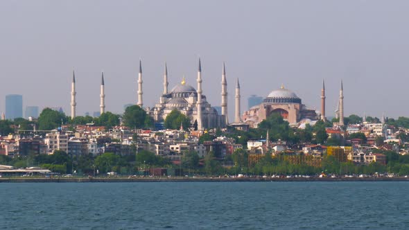 Sultanahmet And Hagia Sophia Mosques
