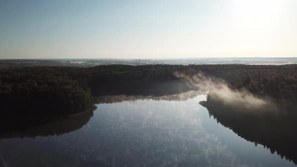 In The Clouds Above Lake Borovno 16