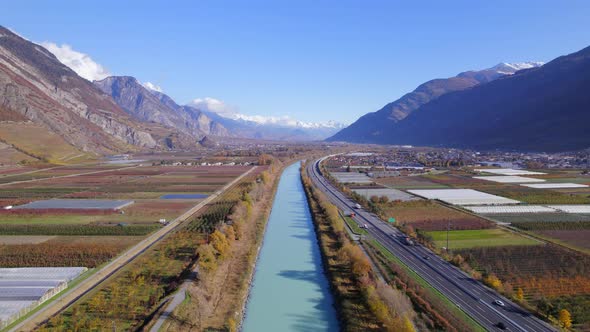 Valais Wine Region Switzerland's Largest Vineyard and Wine Production Area