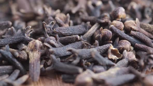 Detail Shot of Cloves on Table