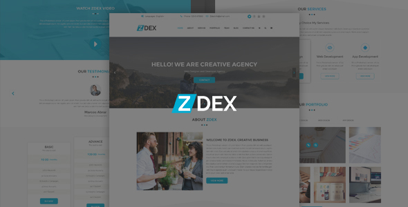 Zdex Multipurpose Business and Agency Template