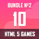10 HTML5 Games + Mobile Version!!! MEGA BUNDLE №2 (Construct 2 / CAPX) - CodeCanyon Item for Sale
