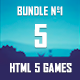 5 HTML5 Games + Mobile Version!!! BUNDLE №1 (Construct 2 / CAPX) - CodeCanyon Item for Sale