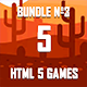5 HTML5 Games + Mobile Version!!! BUNDLE №2 (Construct 2 / CAPX) - CodeCanyon Item for Sale
