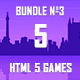 5 HTML5 Games + Mobile Version!!! BUNDLE №3 (Construct 2 / CAPX) - CodeCanyon Item for Sale