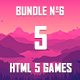 5 HTML5 Games + Mobile Version!!! BUNDLE №6 (Construct 2 / CAPX) - CodeCanyon Item for Sale