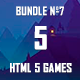 5 HTML5 Games + Mobile Version!!! BUNDLE №7 (Construct 2 / CAPX) - CodeCanyon Item for Sale