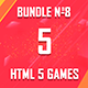 5 HTML5 Games + Mobile Version!!! BUNDLE №8 (Construct 2 / CAPX) - CodeCanyon Item for Sale