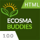 Ecosma Buddies - Environmental Campaign & Activism HTML5 Template - ThemeForest Item for Sale