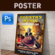 Country Music Poster - GraphicRiver Item for Sale