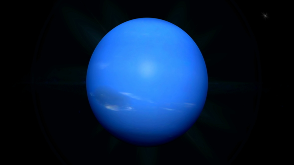 Neptune Planet in Rotation