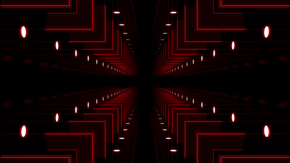 Red Infinity Corridor