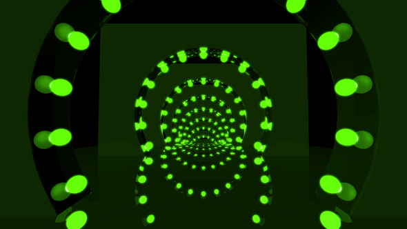 Green Lamps Corridor alt