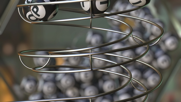 Lotto Balls Make Up OPTION Word