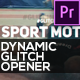 Dynamic Glitch Opener // Sport Motivation - VideoHive Item for Sale