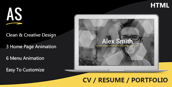 Alex - CV / Resume / Portfolio