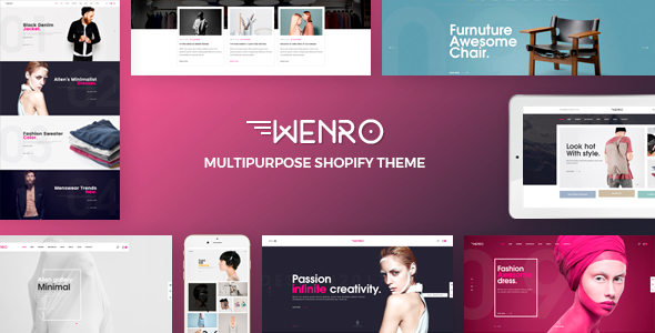 Wenro – Multipurpose Shopify Theme