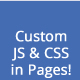 Custom JavaScript & CSS in Pages! - CodeCanyon Item for Sale