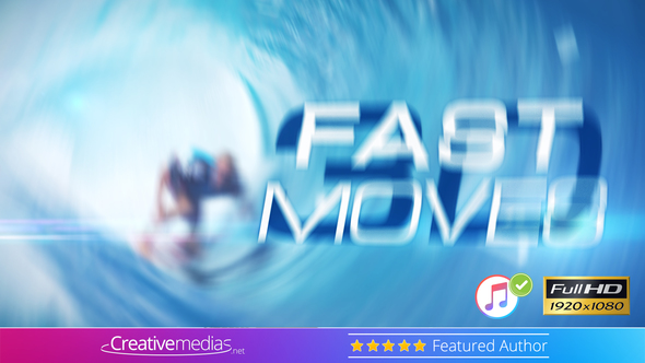 Fast Moves 3D - Apple Motion and Final Cut Pro X Template