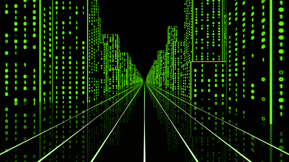 Technology Data Background Loop alt