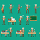Professor Character Pack - 21 Actions - VideoHive Item for Sale