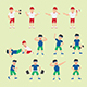 Men Fitness Characters Pack - 21 Actions - VideoHive Item for Sale