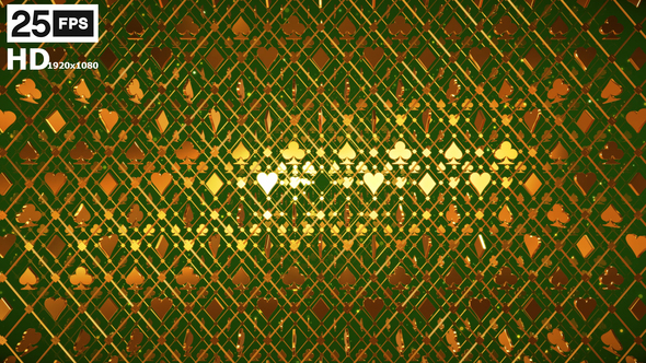 Casino Pattern Gold 05 HD