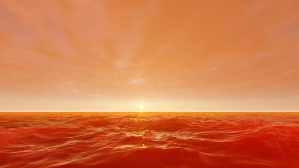 Red Ocean Of Blood