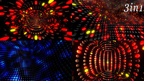 Led Dots - VJ Loop Pack (3in1) alt