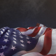 American Flag Stylized in the Wind - VideoHive Item for Sale