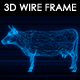 Cow 3D Wire Frame - VideoHive Item for Sale