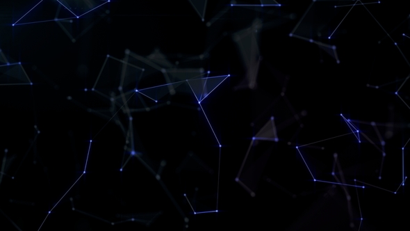 Digital Laser Low Poly Background 4K