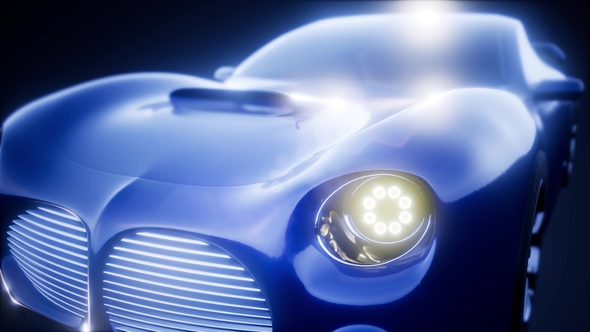 Luxury Brandless Sport Car alt