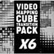 Video Mapping Cube Transition Pack - VideoHive Item for Sale