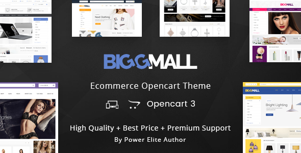 BiggMall – Multipurpose OpenCart 3 Theme