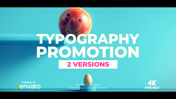 For Typography Promo