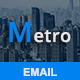 Metro - Responsive Email Template - ThemeForest Item for Sale