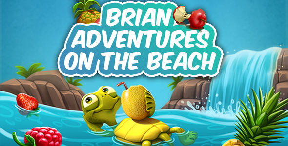 Brian adventures on the beach