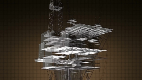 Loop Rotate Oil and Gas CentralPprocessing Platform alt