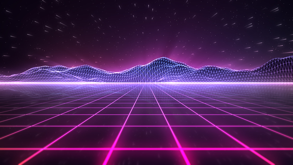 80s Retro Background 01 alt