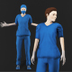 Nurse Woman1 - 3DOcean Item for Sale