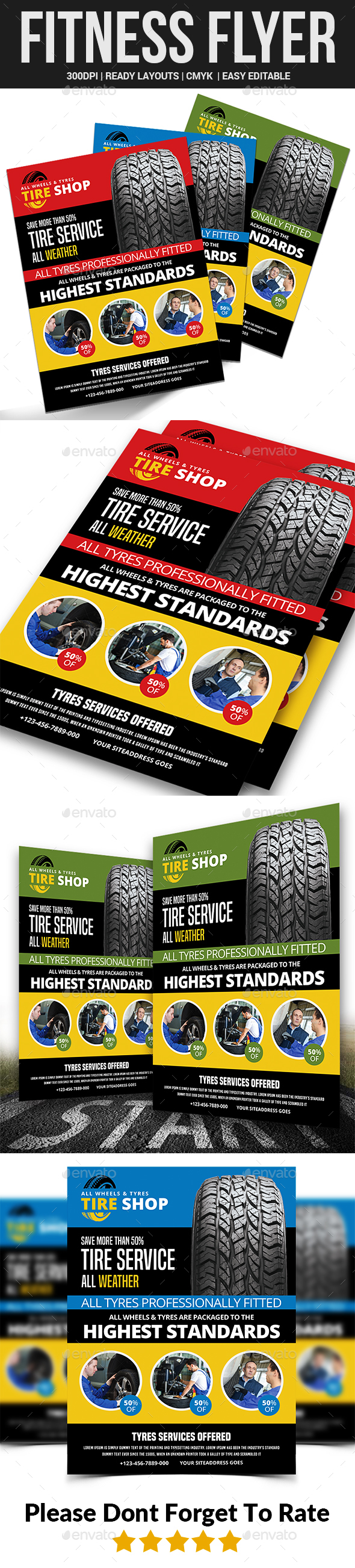 Tires Services Flyer