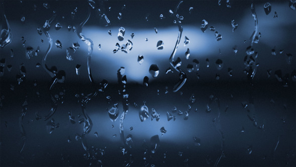 Drops of Rain on Glass alt