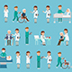 Medical Characters Pack - 22 Actions - VideoHive Item for Sale