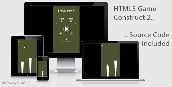 Stick Jump - HTML5 Game