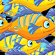 5 Cartoon Fishes Transition - VideoHive Item for Sale